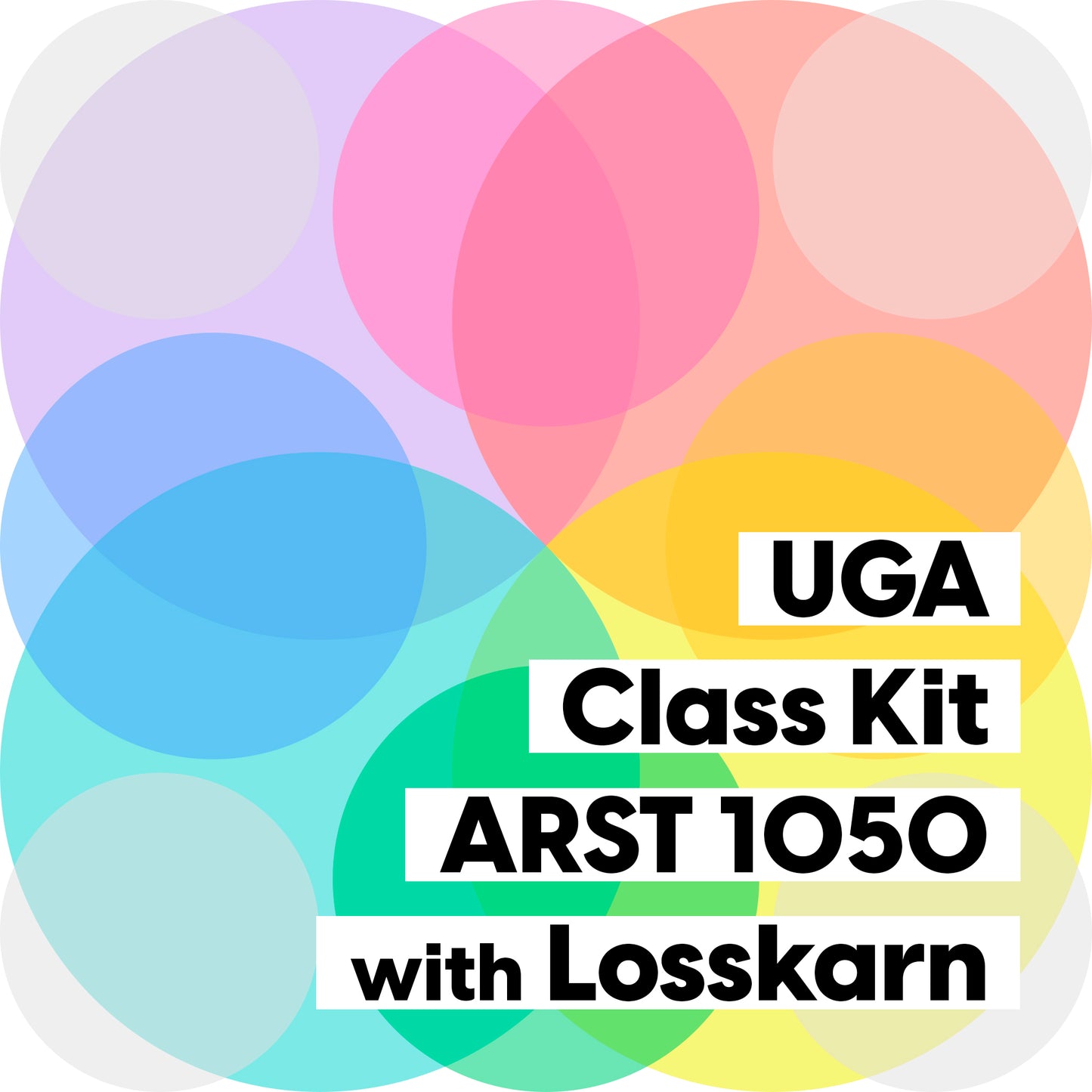 Kit #03 • Kit de classe pour UGA - ARST 1050 avec Boyd • Automne 2023