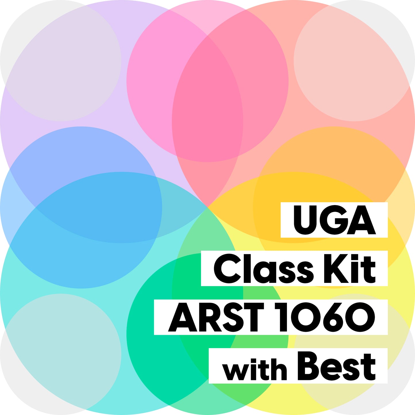 Kit #18 • Class Kit for UGA - ARST 1060 with Best • Fall 2023