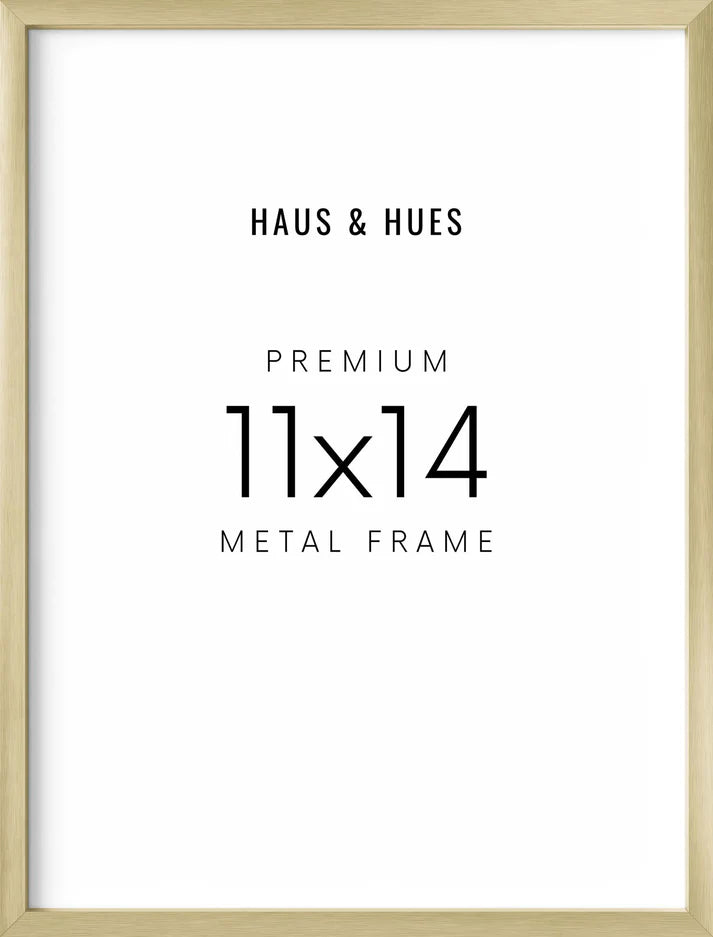 Aluminum Frames in Gold