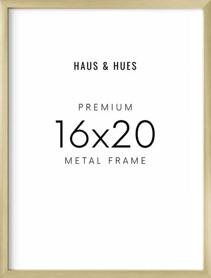 Aluminum Frames in Gold