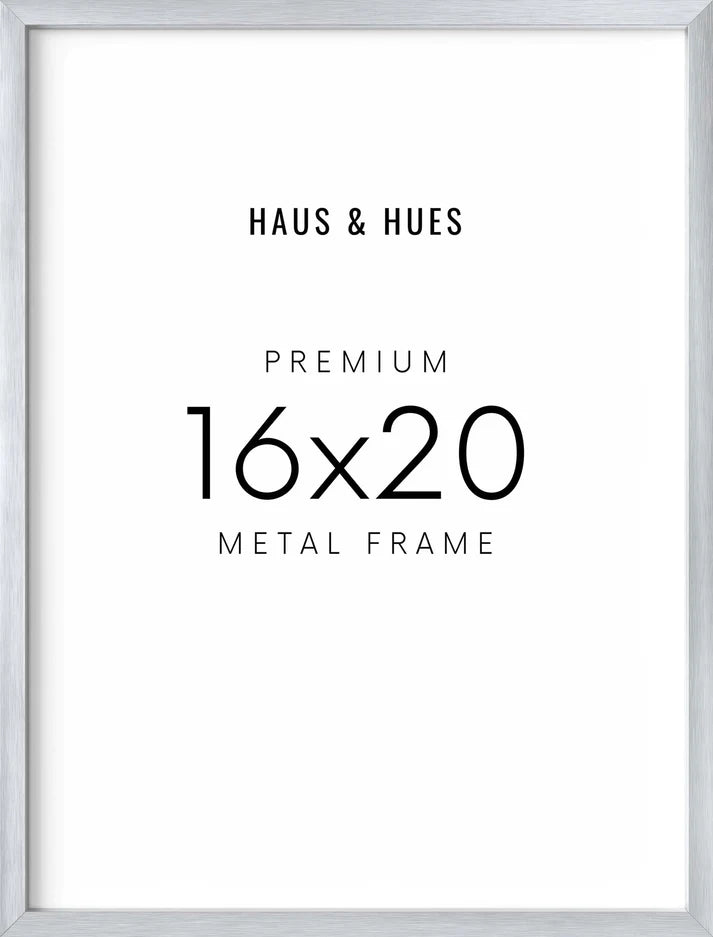 Aluminum Frames in Silver