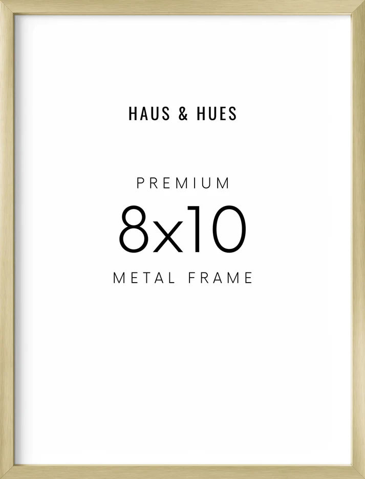 Aluminum Frames in Gold