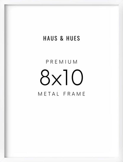 Aluminum Frames in White