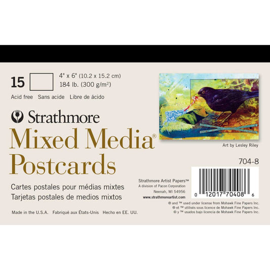 Strathmore 184 lb. Mixed Media Postcards