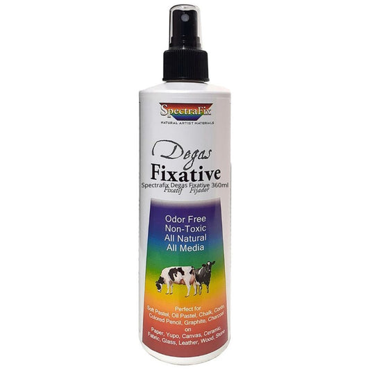 SpectraFix Degas All-Natural Spray Fixative - 12 oz. Pump Spray Bottle