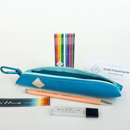 PRE-ORDER: Ultralight 18 Color Pencil Drawing Set by With