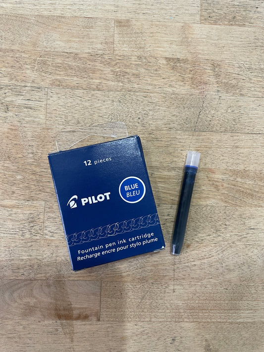 Pilot Ink Cartridge - Blue - 12 Pk