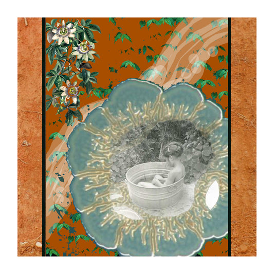 Archival Art Print of "Baño" by Aurora Levins Morales