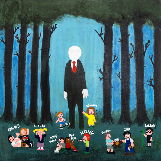 Archival Art Print of "Slenderman Has Regrets" by Jeremy Long