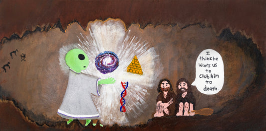 Archival Art Print of "Why Aliens Avoid Earth" by Jeremy Long