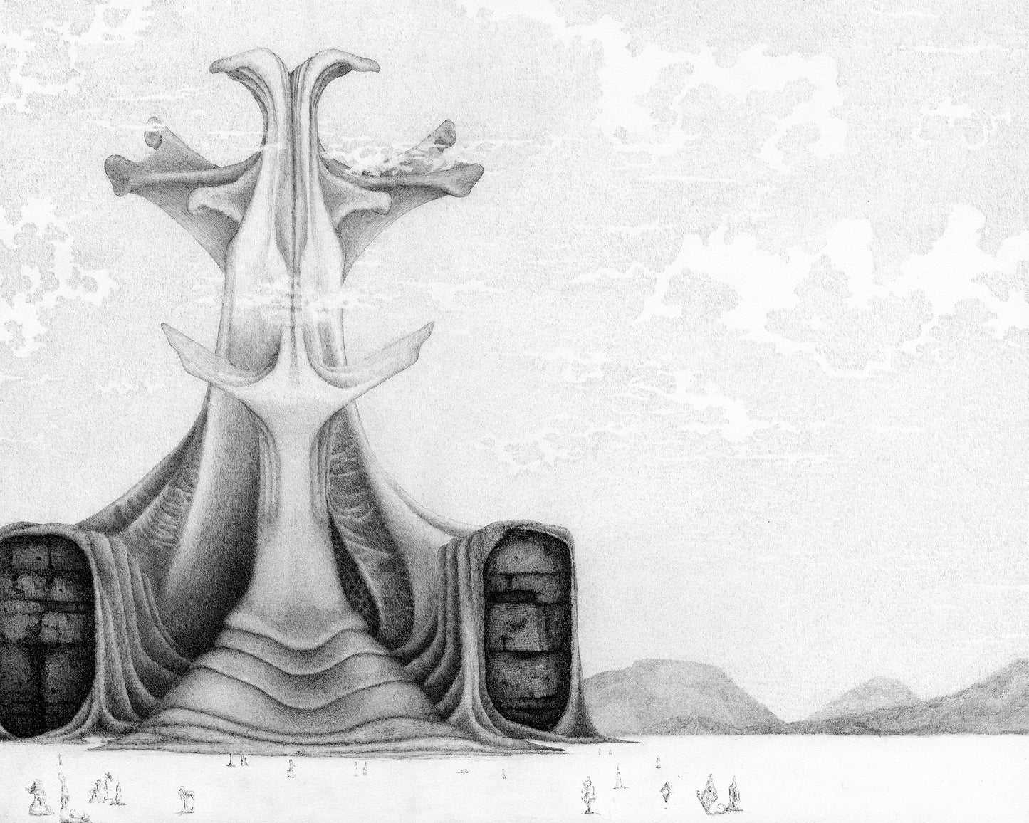 "Of Supplication and Slumber" • Archival Print of Artwork by James Greer