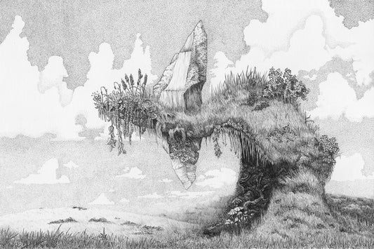 "Quartz Hill" • Archival Print of Artwork by James Greer