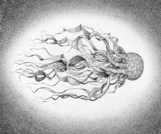 "The Living Comet" • Archival Print of Artwork by James Greer