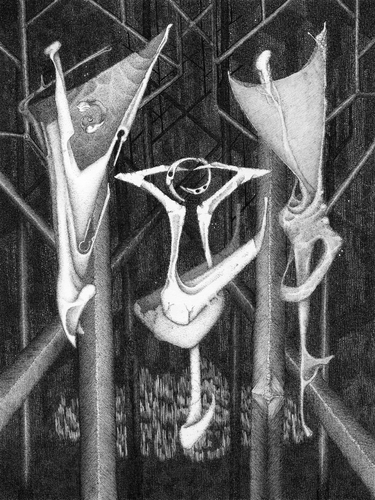 "We Are Unwelcome Here, In This Forest" • Archival Print of Artwork by James Greer