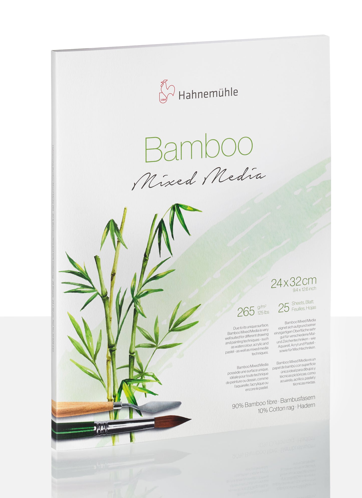 Bloques de técnica mixta de bambú de Hahnemuhle