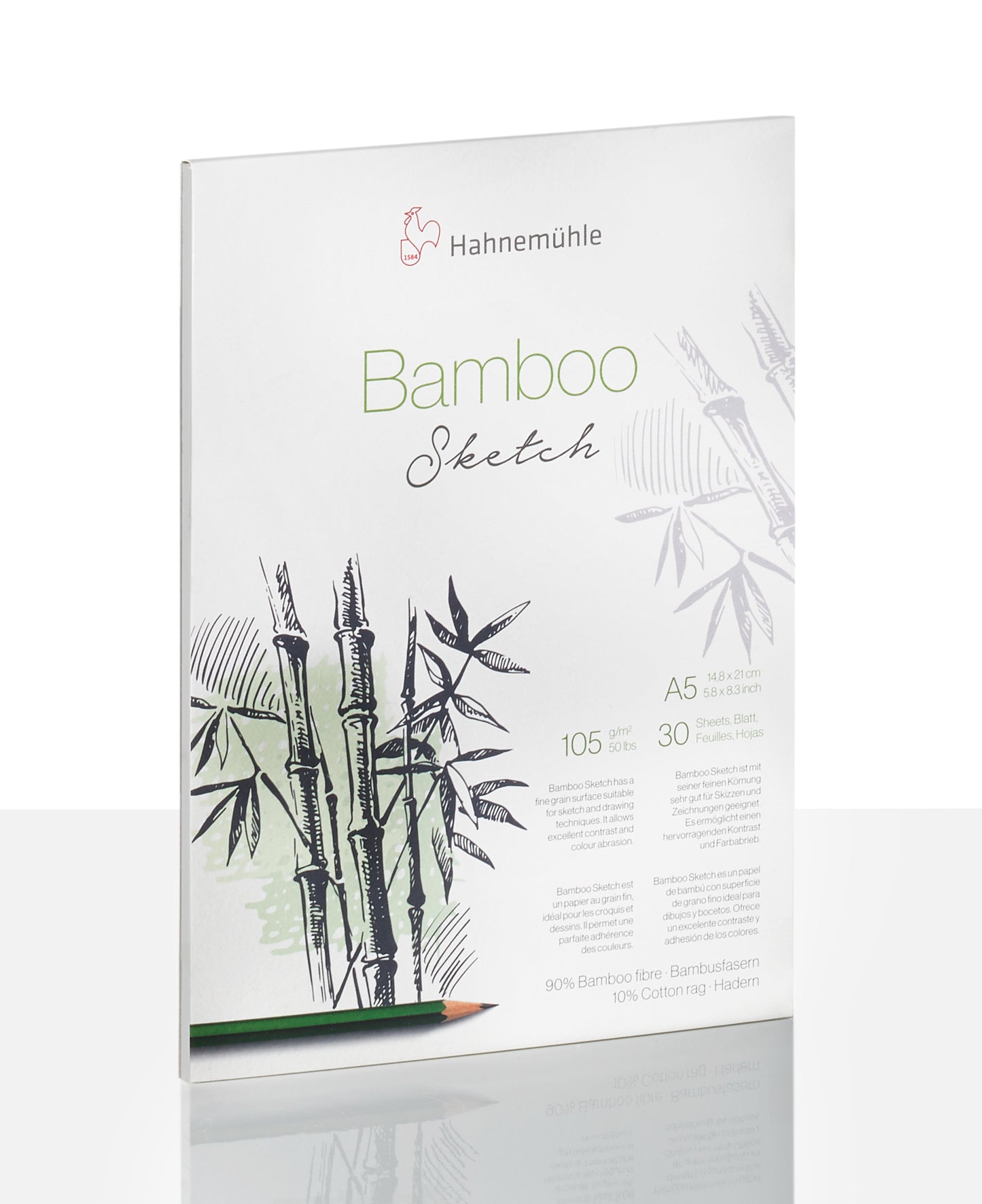 Blocs de dibujo de bambú de Hahnemuhle