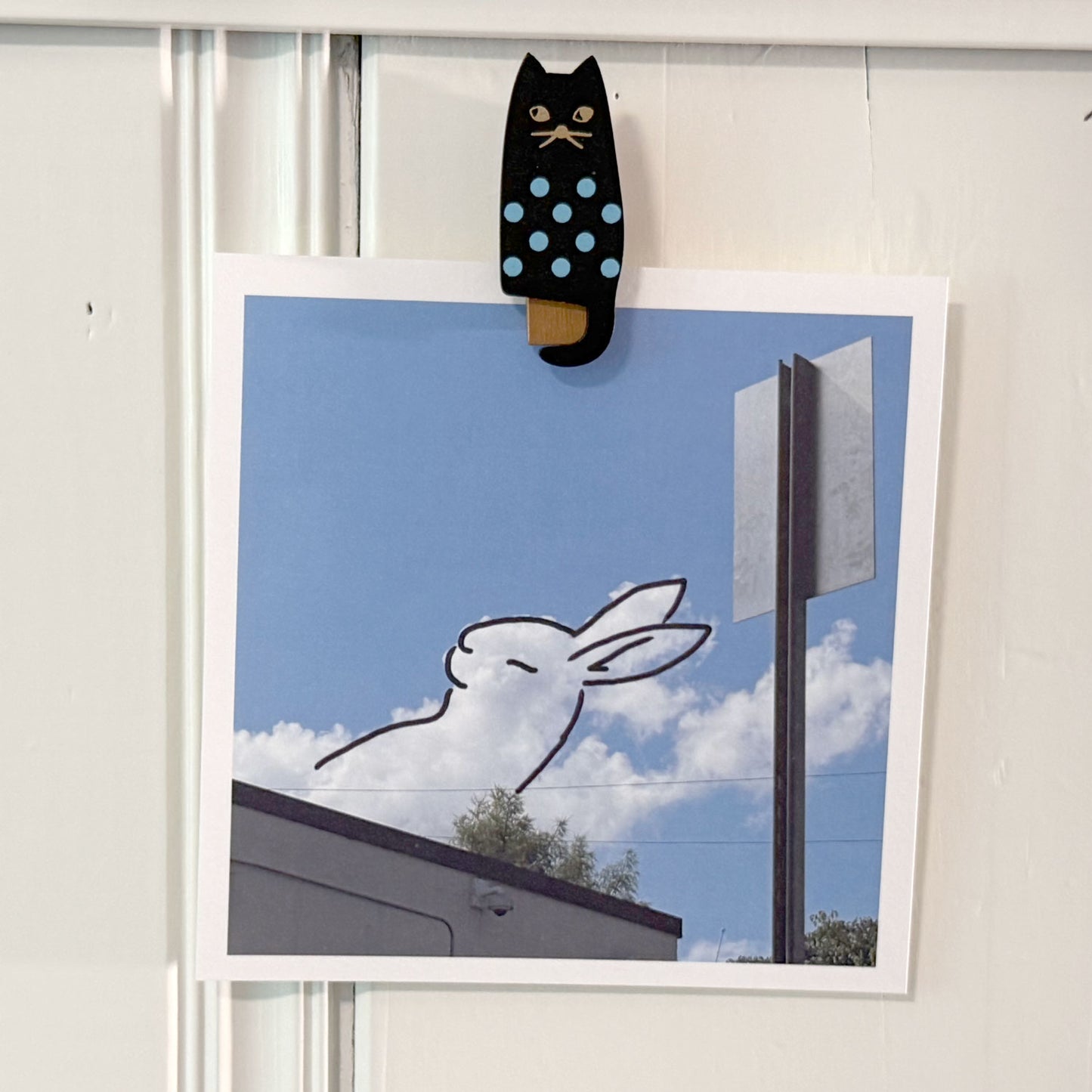 Howdy Cloudy Art Print by Missy Kulik