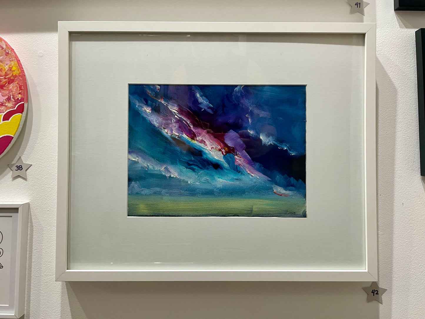 ★ 42 • “Magenta Storm" by Scott Pope