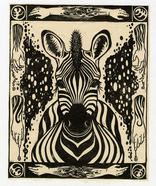 ★ 04 • “Dazzle” Framed Original Print by Olive Roberts