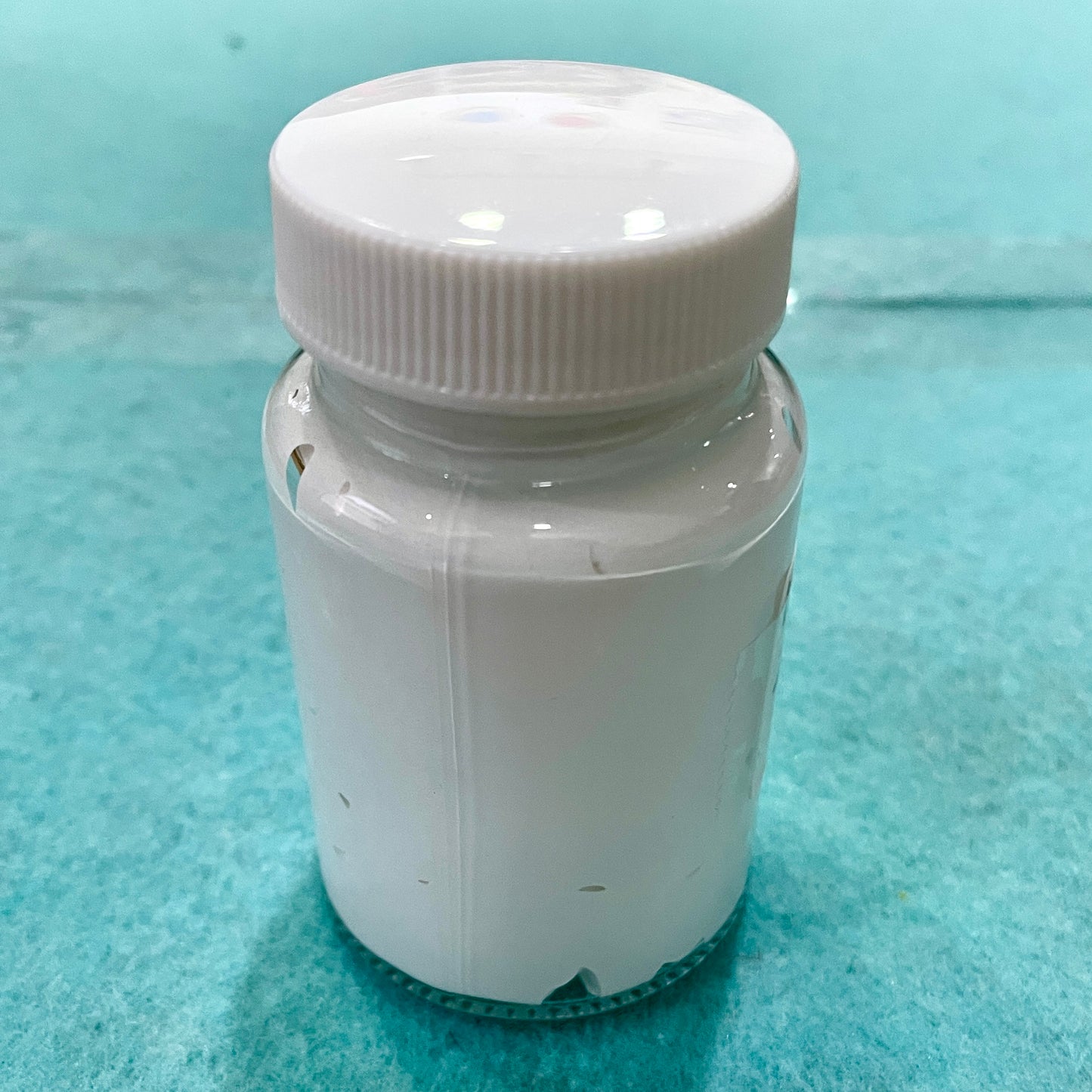 2.5 oz Jar of White Acrylic Paint