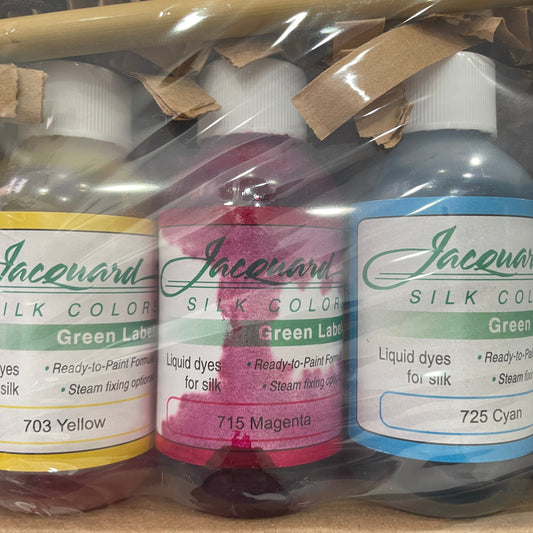 Kit de peinture sur soie jacquard