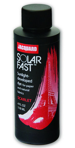 Tinte Jacquard Solar Fast desarrollado a la luz del sol - 4 oz. botellas