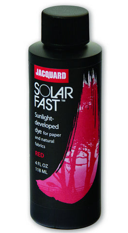 Tinte Jacquard Solar Fast desarrollado a la luz del sol - 4 oz. botellas