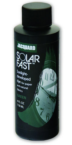 Tinte Jacquard Solar Fast desarrollado a la luz del sol - 4 oz. botellas