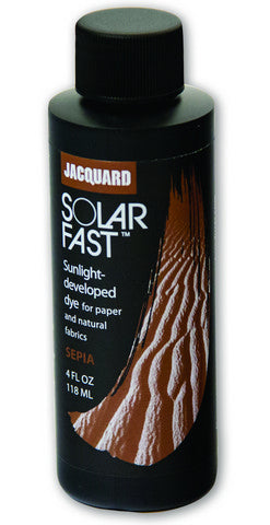 Tinte Jacquard Solar Fast desarrollado a la luz del sol - 4 oz. botellas