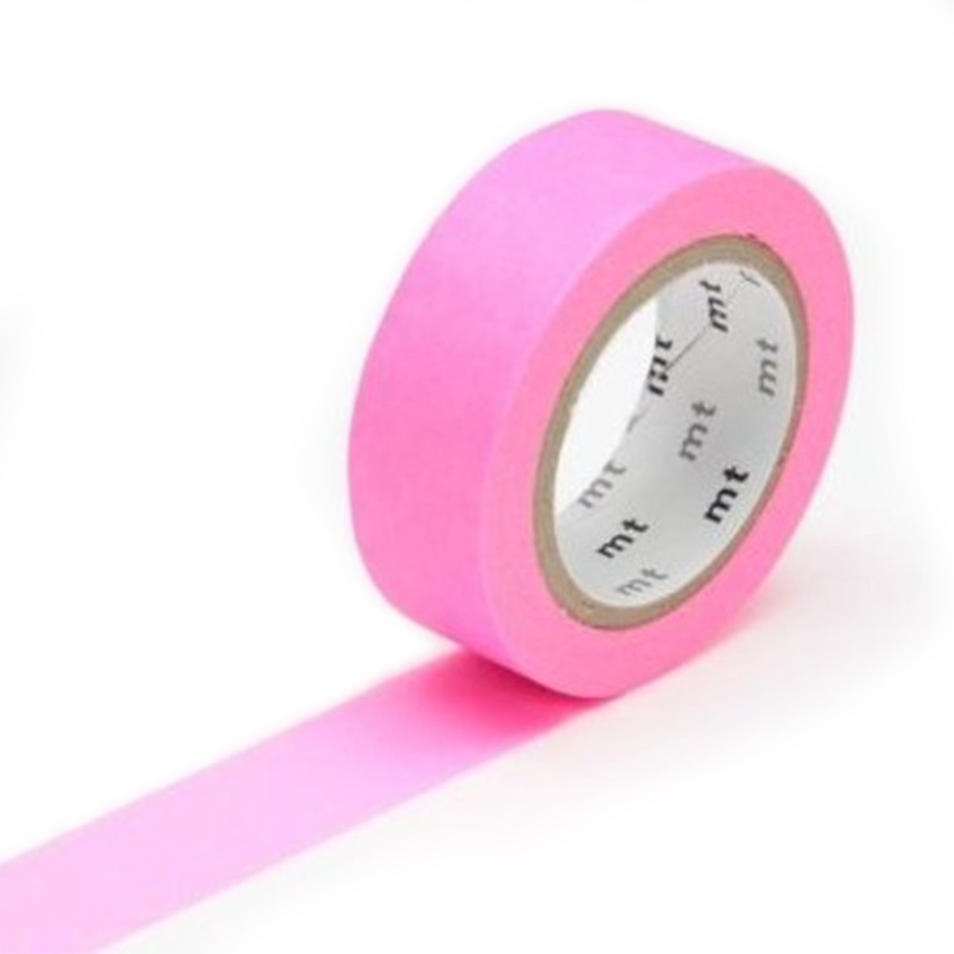 Pink Washi Tape Pastel Solid Plain Colour 15mm x 10m