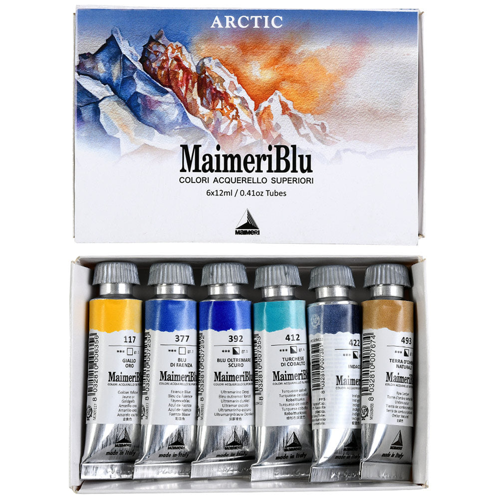 MaimeriBlu Pro Watercolor Sets - 6pk