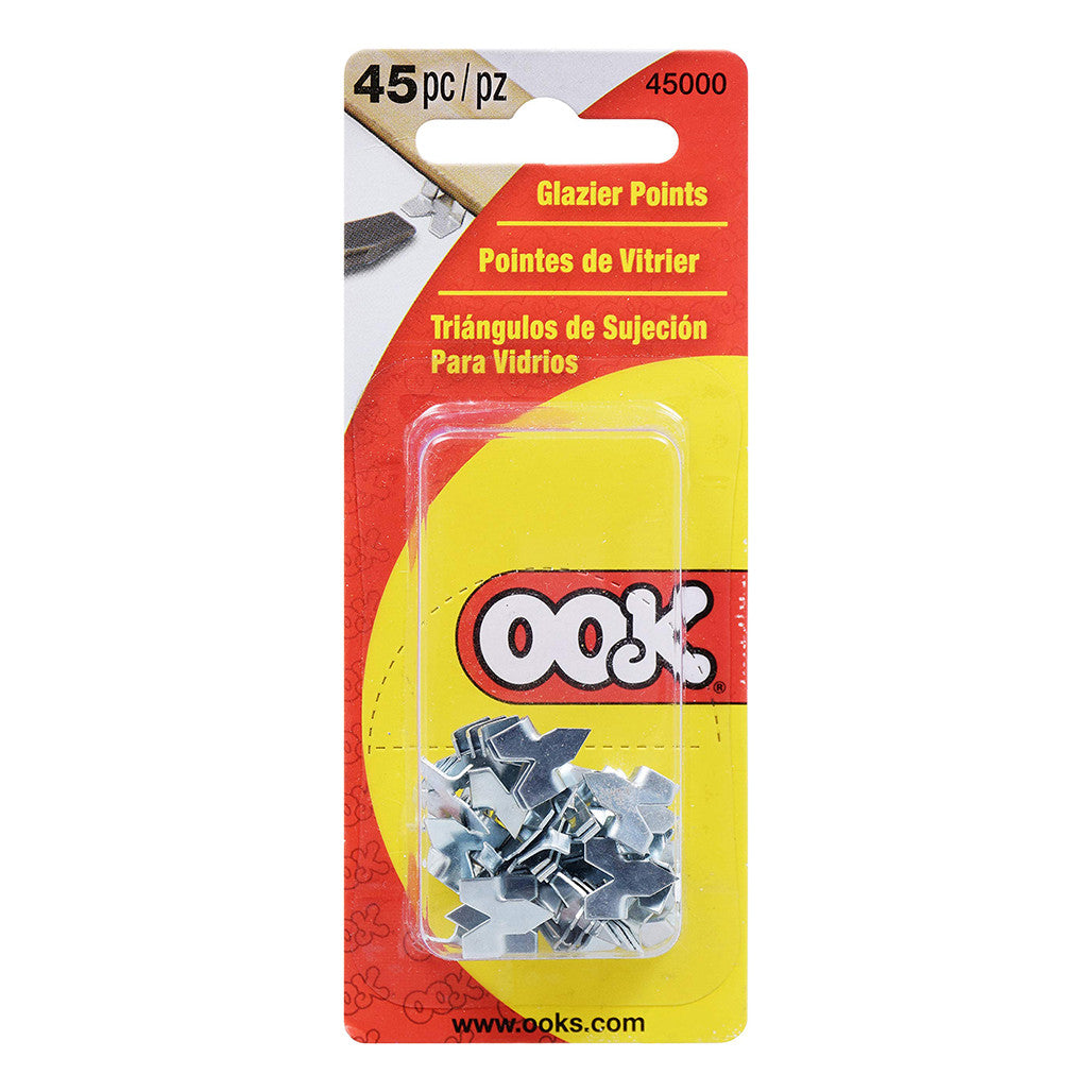 Ook Glazier Points - 45/pk