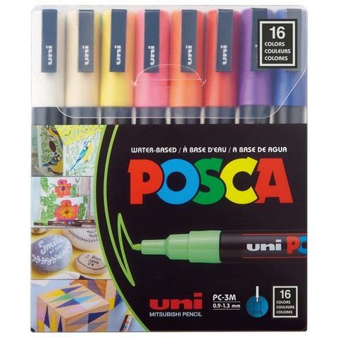 POSCA Paint Marker 16 Color Sets