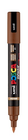 Posca Acrylic Paint Markers - Brush Tip
