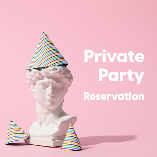 Réservation de fête d'anniversaire privée
