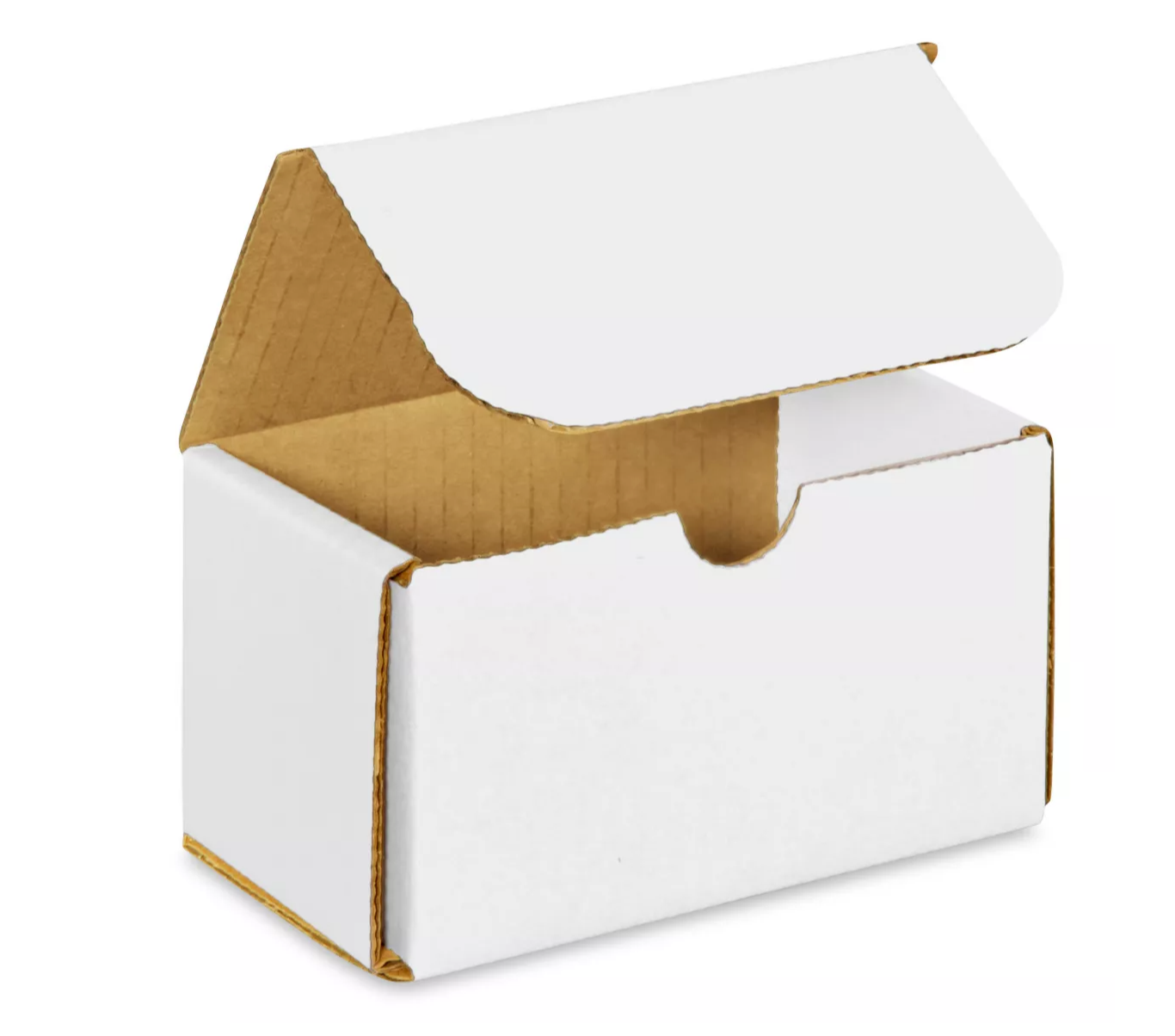 Boîtes d'expédition en carton blanc - Petites/Moyennes