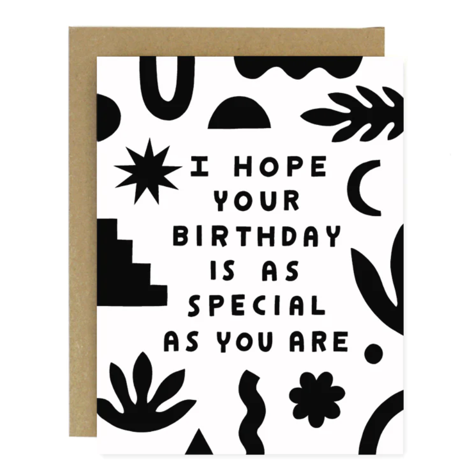 Special Birthday Card by Worthwhile Paper