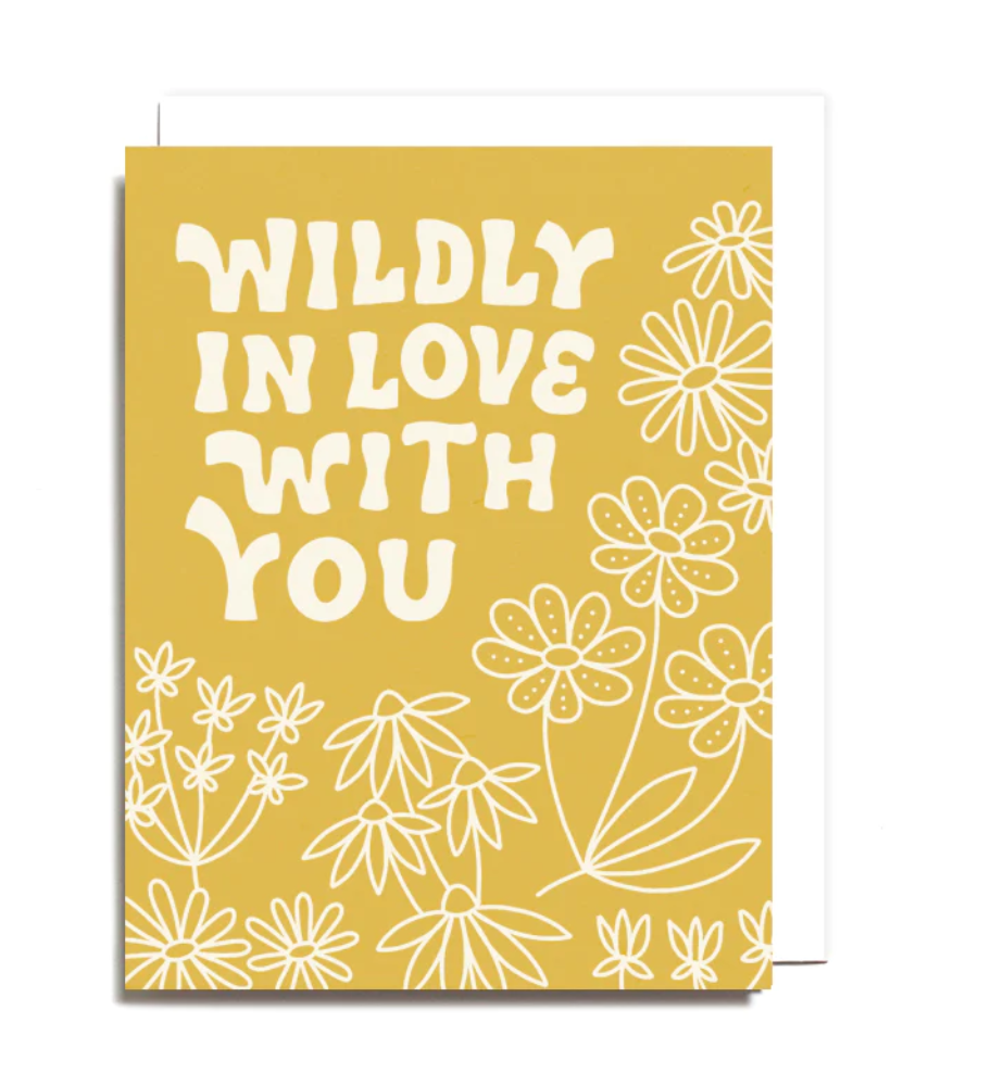 "Wildly in Love With You" Card by Worthwhile Paper