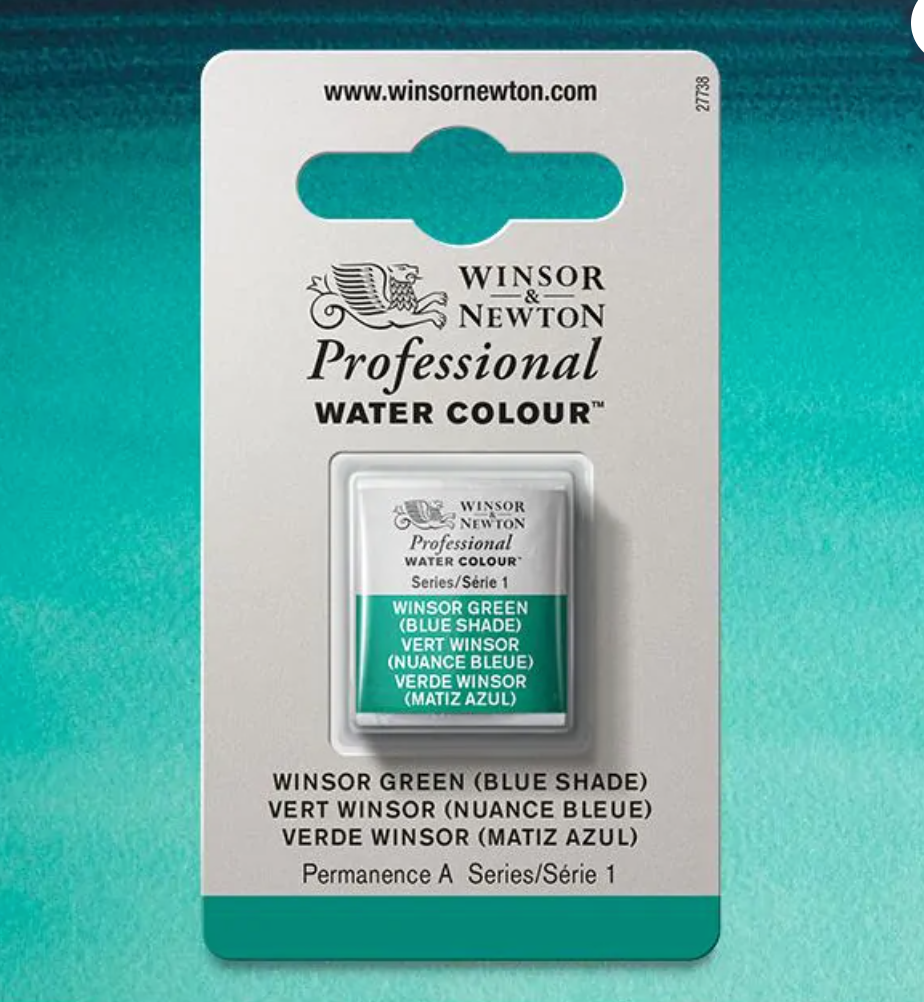 SPECIAL ORDER ITEM: Winsor & Newton Professional Water Colors - Half Pans