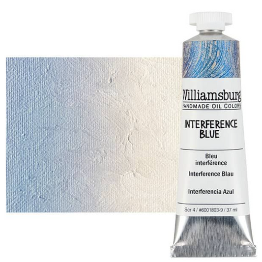 SPECIAL ORDER ITEM: Williamsburg Artist Grade Oil Paint IRIDESCENT + INTERFERENCE - 37ml