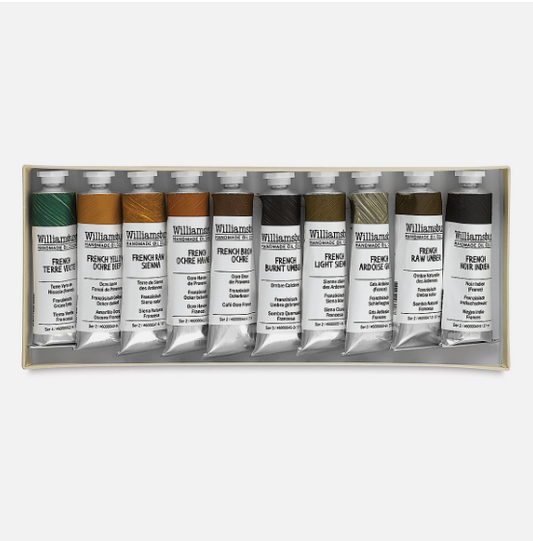 SPECIAL ORDER ITEM: Williamsburg Artist Grade Oil Paint FRENCH EARTH - 37ml