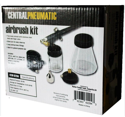 HARBOR FREIGHT Central Pneumatic Airbrush Kit