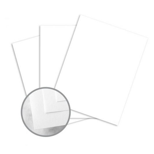 Papier cartonné blanc solaire à finition lisse Classic Crest
