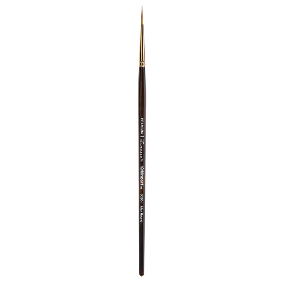 SPECIAL ORDER ITEM: KINGART® Finesse™ Watercolor Artist Brushes, Synthetic Kolinsky Sable Blend