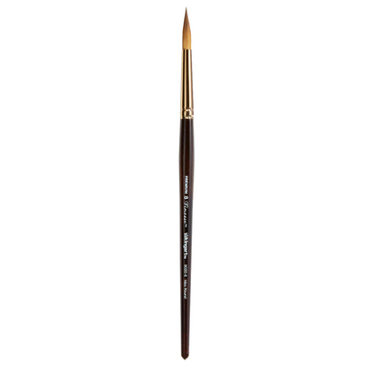 SPECIAL ORDER ITEM: KINGART® Finesse™ Premium 8020 Ultra Round™ Series Watercolor Artist Brushes, Synthetic Kolinsky Sable Blend