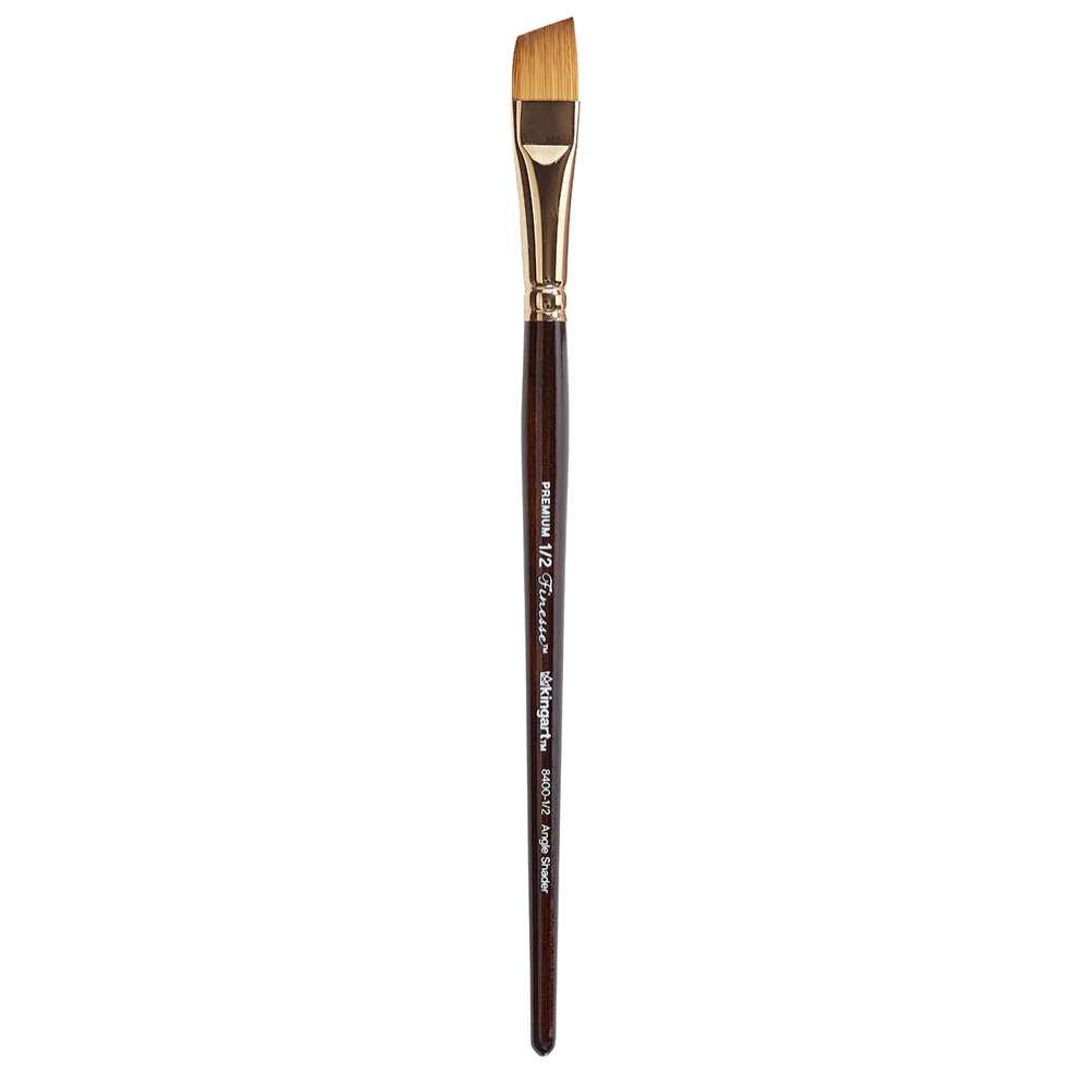 SPECIAL ORDER ITEM: KINGART® Finesse™ Watercolor Artist Brushes, Synthetic Kolinsky Sable Blend