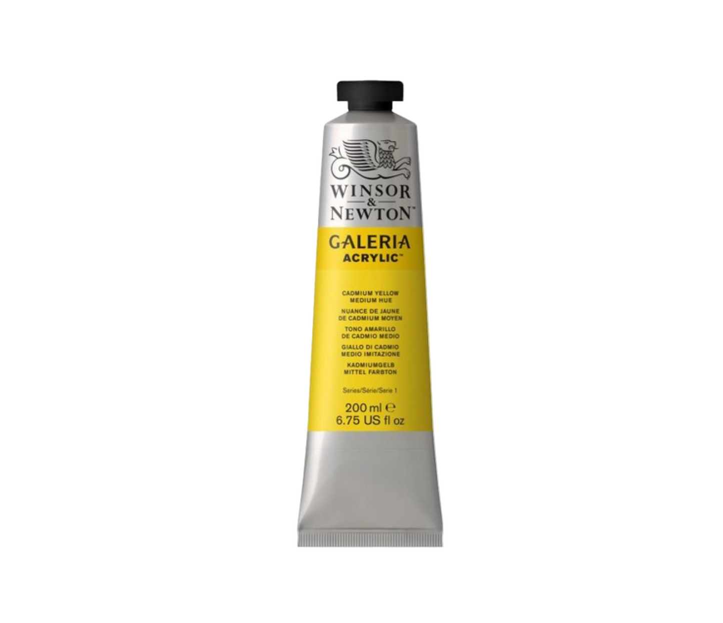 Peinture acrylique Winsor &amp; Newton Galeria - 200 ml - Blanc de titane