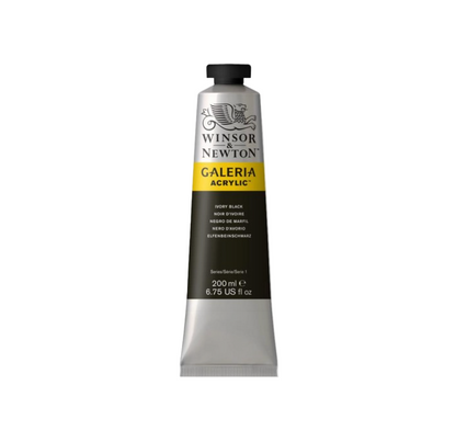 Peinture acrylique Winsor &amp; Newton Galeria - 200 ml - Blanc de titane