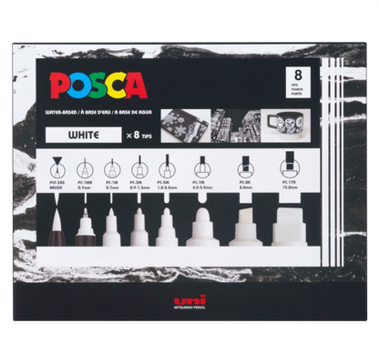 POSCA Paint Marker 8 Color Sets – K. A. Artist Shop POSCA Paint Marker 8 Color Sets – K. A. Artist Shop