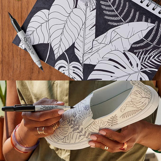Sharpie • Marcador permanente con punta de pincel